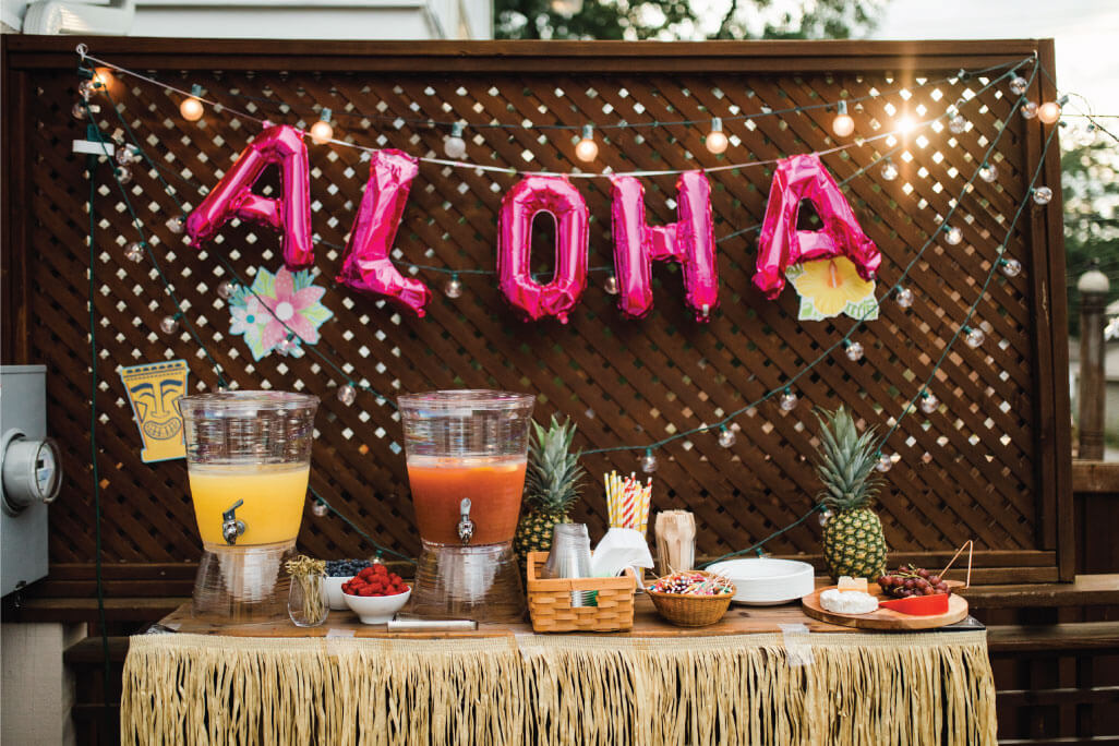 Aloha luau