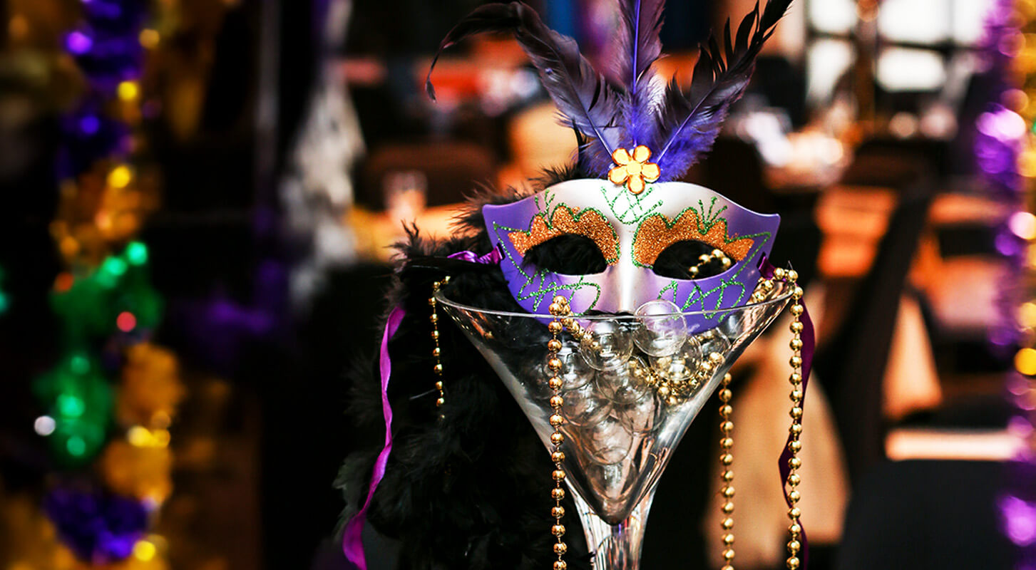 Mardi Gras decorations